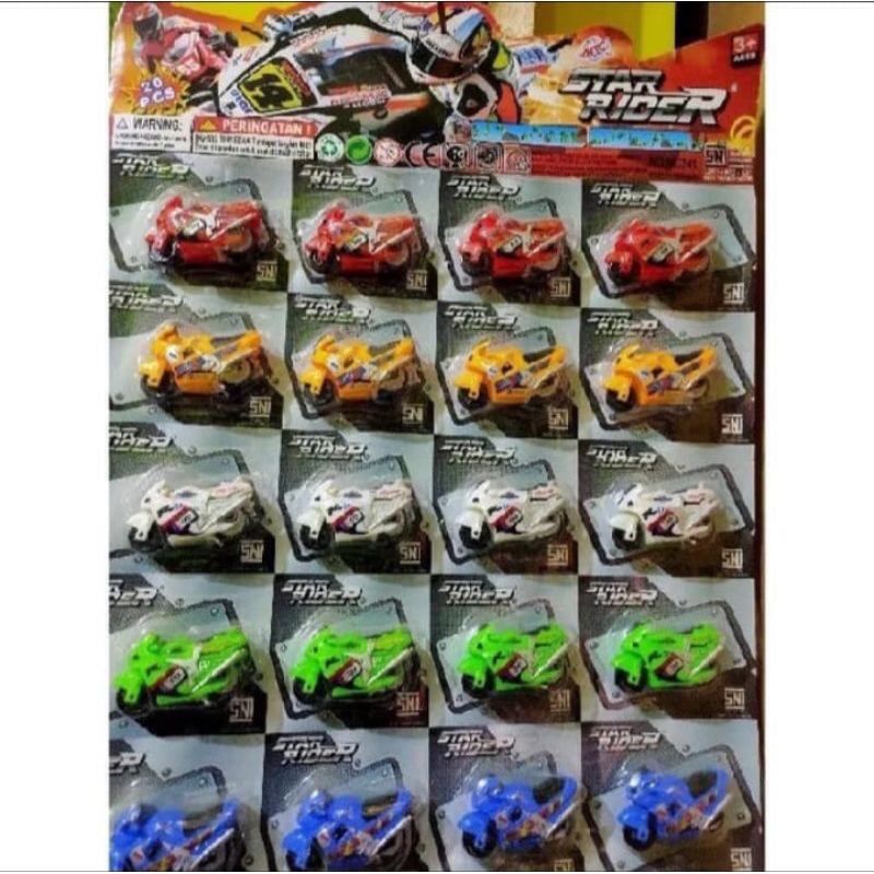 mainan sepeda motor plastik / mainan motor mini