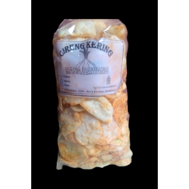 

Goreng cireng kering bumbu pedas