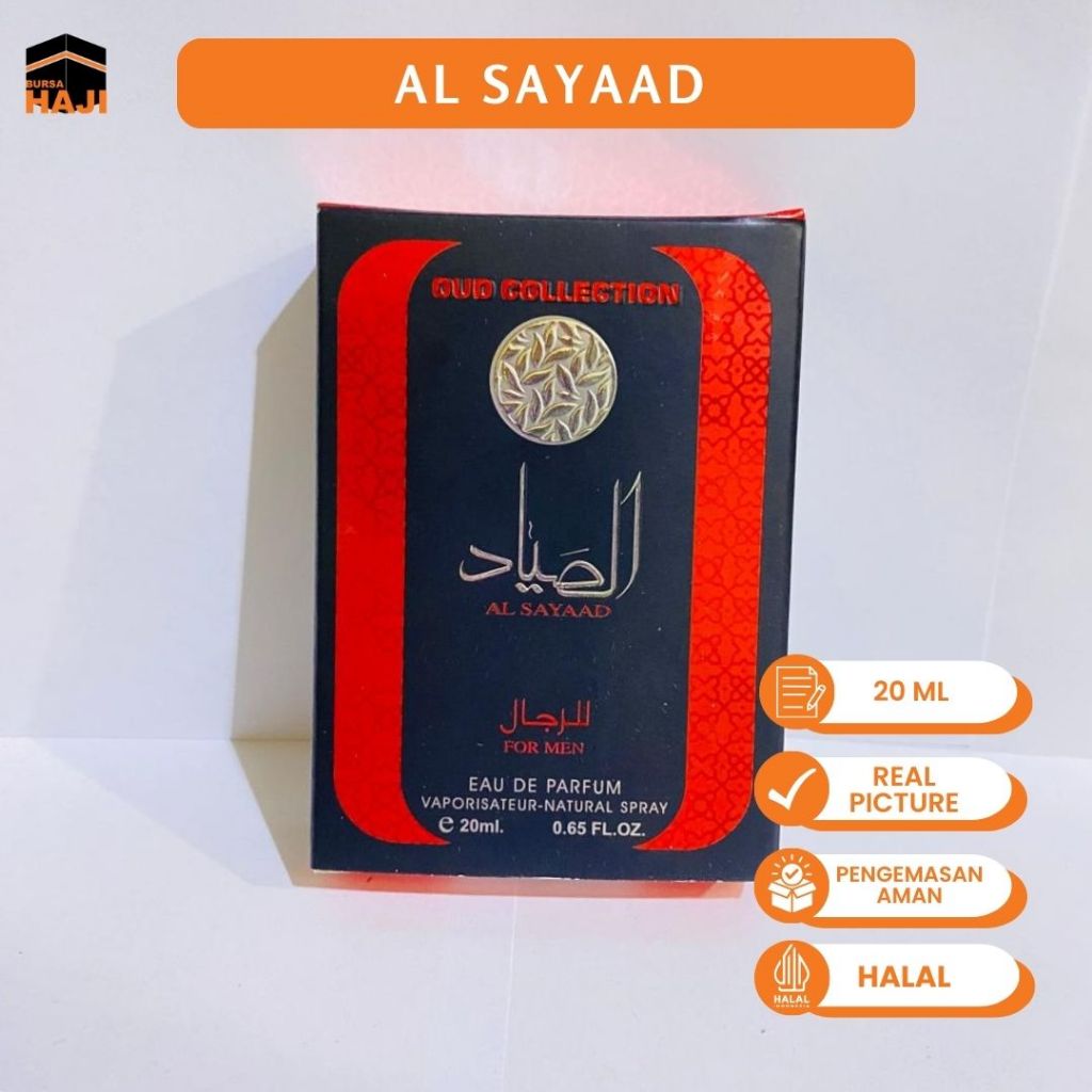 Parfum Dubai AL SAYAAD Ard Al Zaafaran Pocket 20ml Aroma Oud Lengkap Khas Saudi Timur Tengah Origina