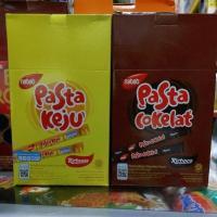 

Pasta Nabati rasa coklat dan keju 1 box isi 30 pcs