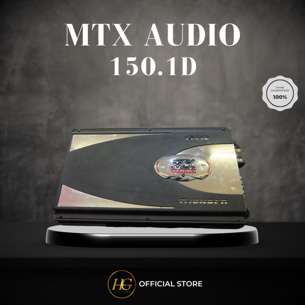 Power Amplifier Monoblock MTX Audio Thunder 1501D (second)