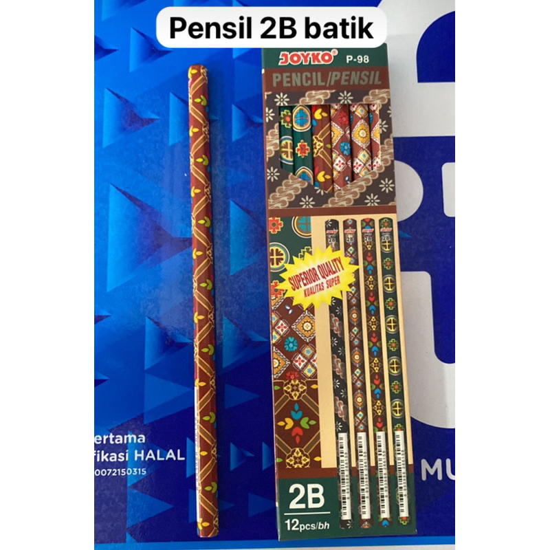 

PENSIL 2B MOTIF BATIK JOYKO
