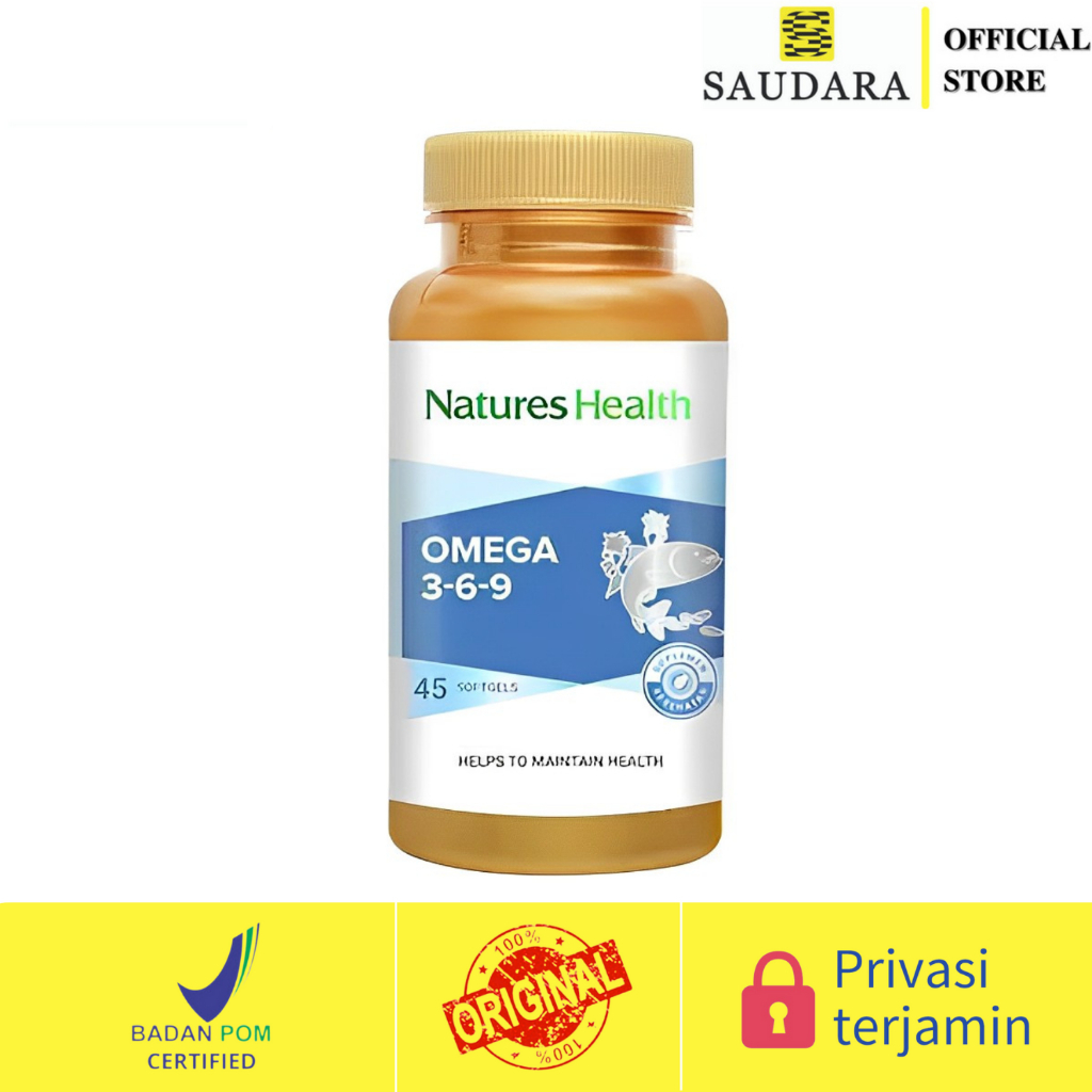 NATURE'S HEALTH OMEGA 3-6-9 45'S