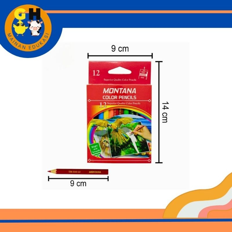 

Pensil Warna Pendek Mini Pencil Color Coloring Set Mewarnai Anak
