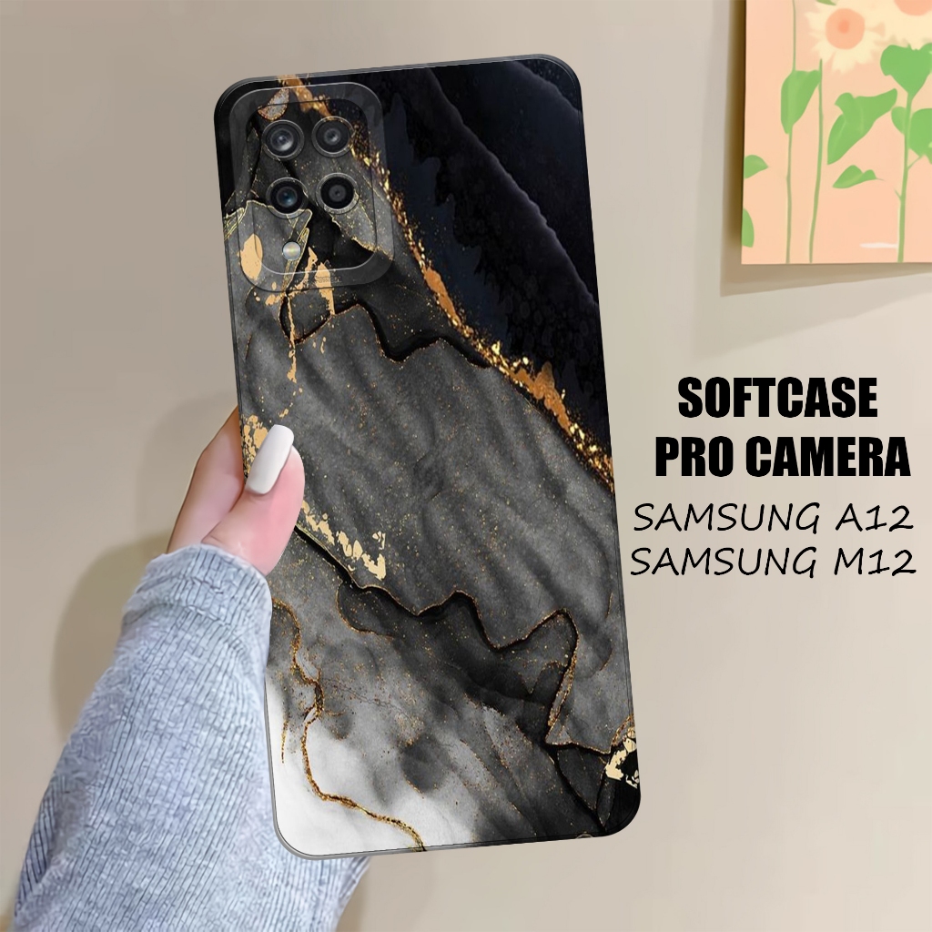 Case SAMSUNG  A12 - M12 - SAMSUNG  A12 - M12  Terbaru - Softcase  SAMSUNG A12 - M12  - Softcase Pro 