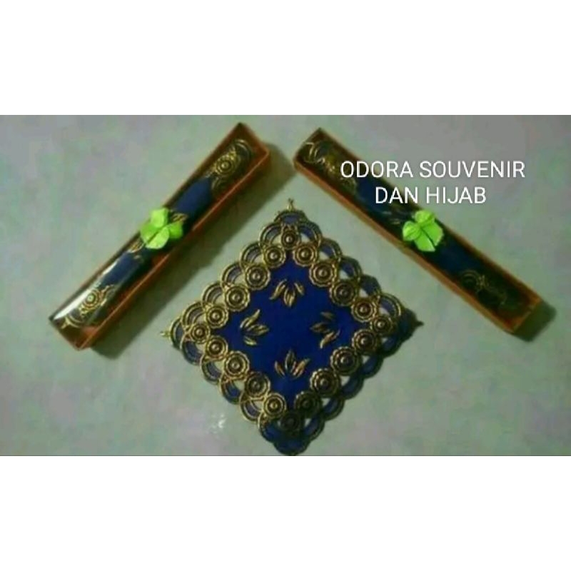 Souvenir Pernikahan / Khitanan tatakan gelas (Sudah dikemas plastik satuan) bonus kartu ucapan terim