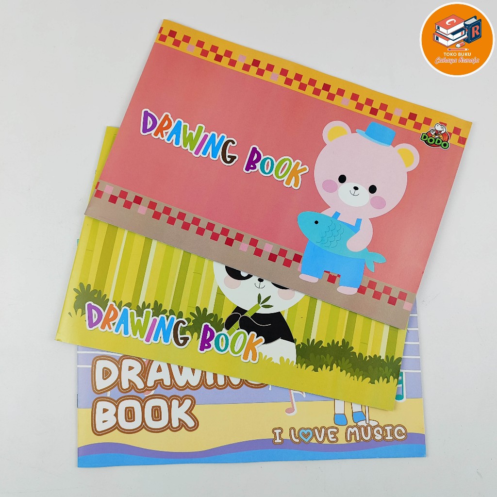 

Buku Gambar A4 Dodo 8 Lembar Drawing Book 1Pak Isi 10 Buku