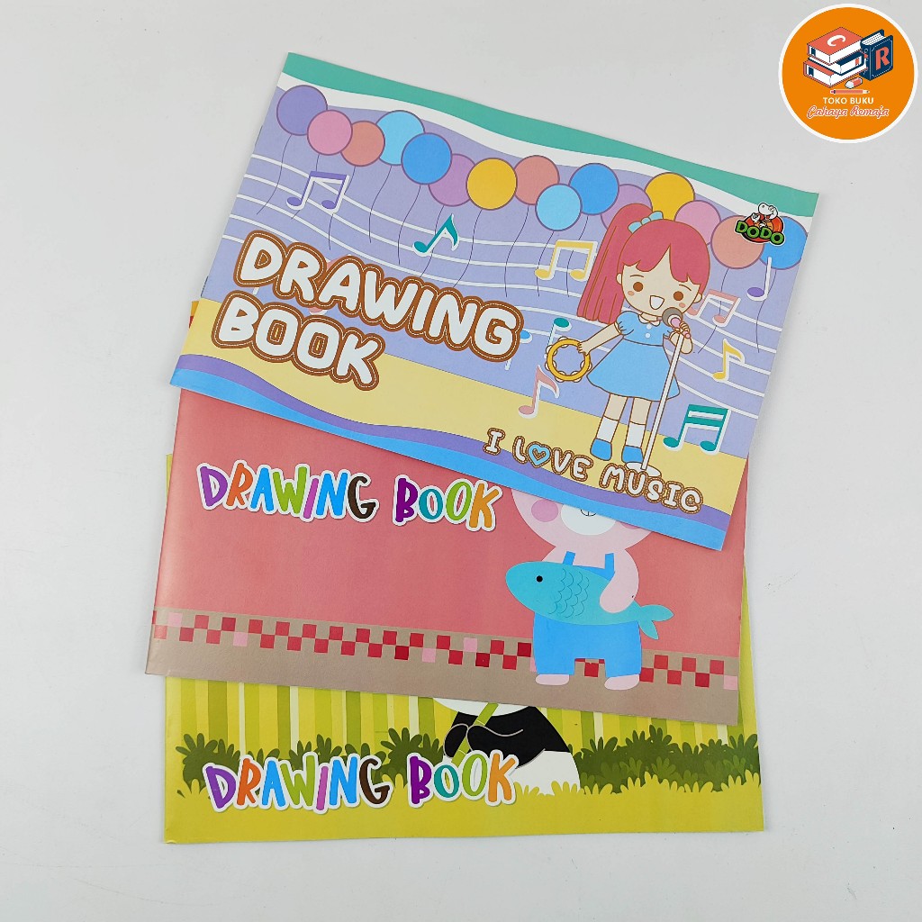 

Buku Gambar Satuan A4 Dodo 8 Lembar Drawing Book Dodo