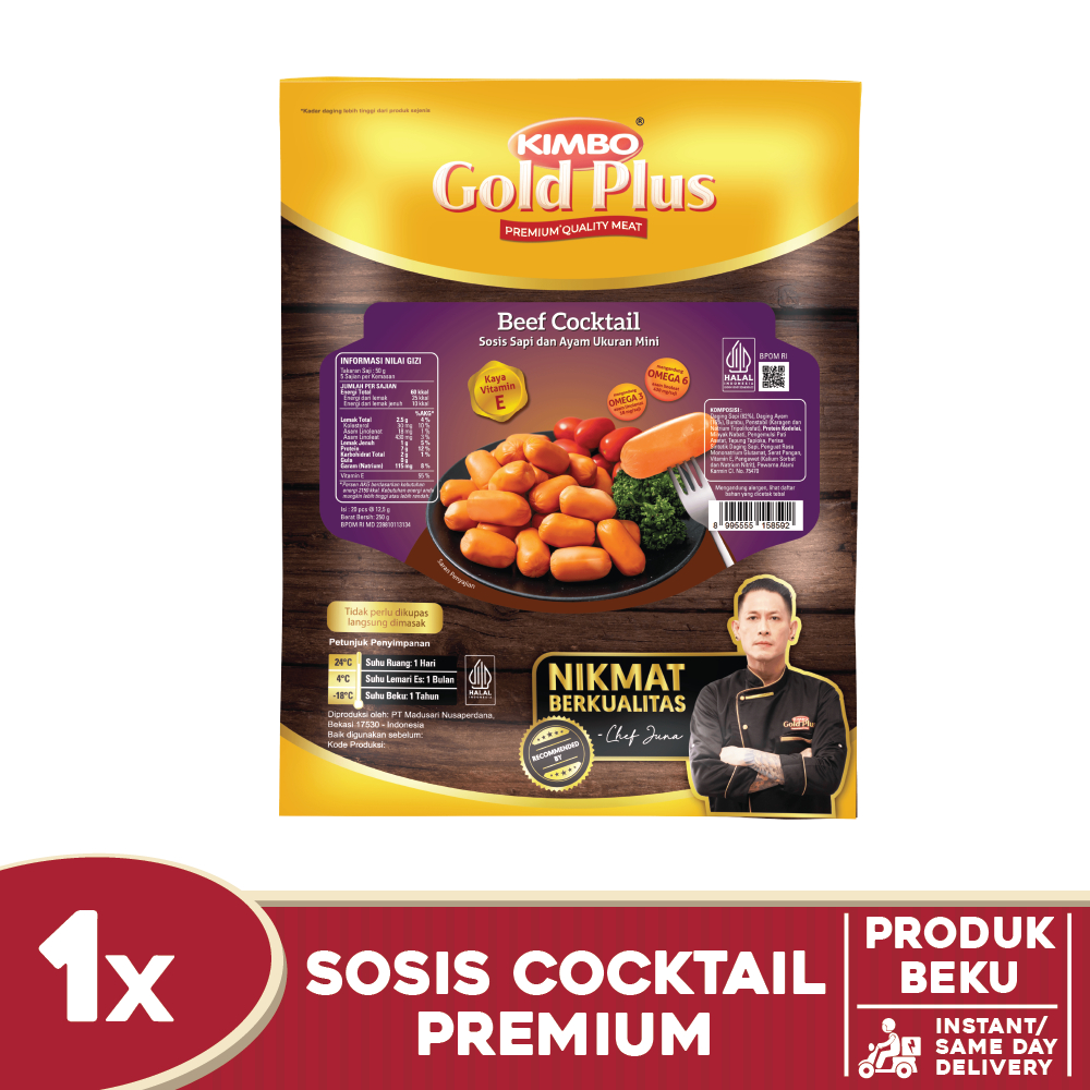 

KIMBO Goldplus Beef Cocktail 250g