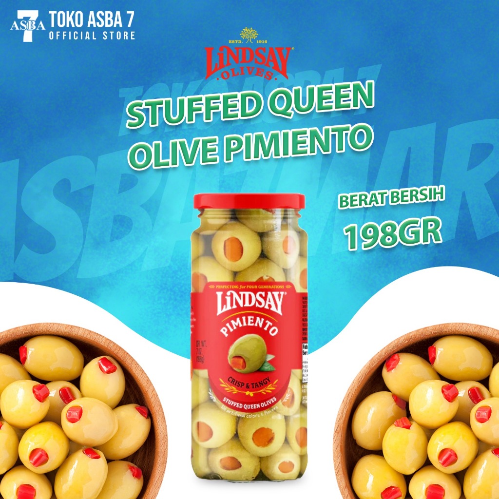 

LINDSAY PIMIENTO STUFFED WITH PIMIENTO 198G