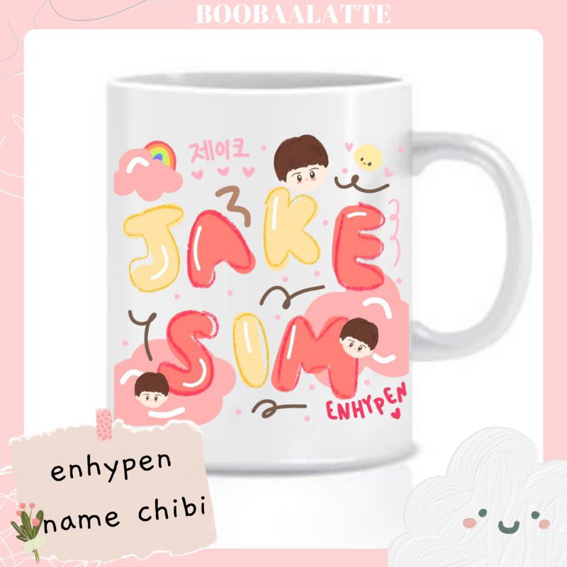 hampers mug enhypen // kado hampers gelas enhypen kpop // hampers gift lebaran box enhypen termurah