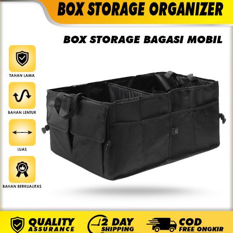 Modern BOX STORAGE ORGANIZER BESAR  BOX STORAGE BAGASI MOBIL
