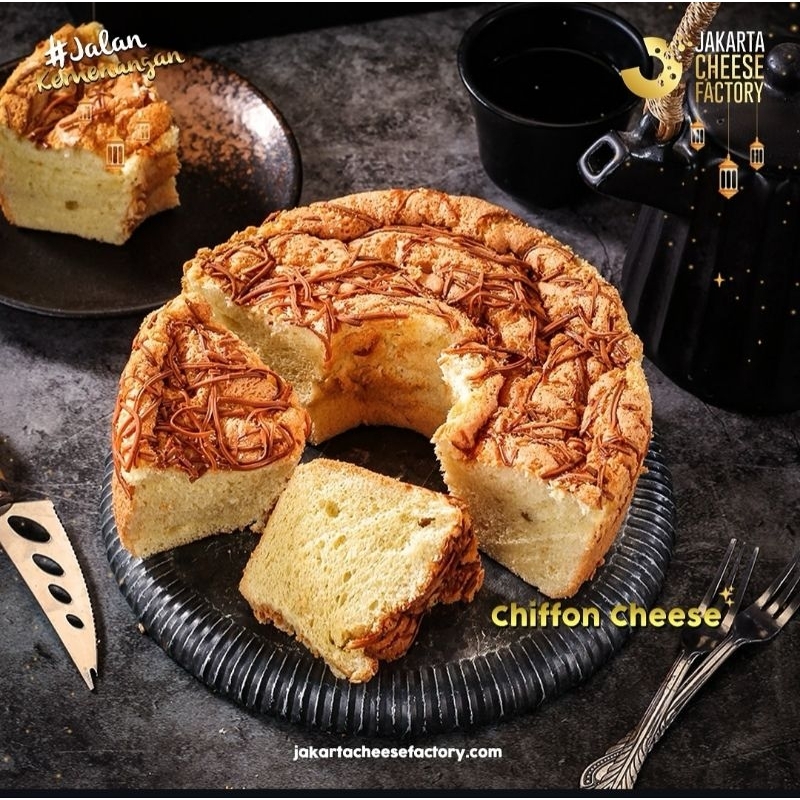 PAKET 3 BOX CHIFFON CHEESE CAKE by Jakarta cheese factory