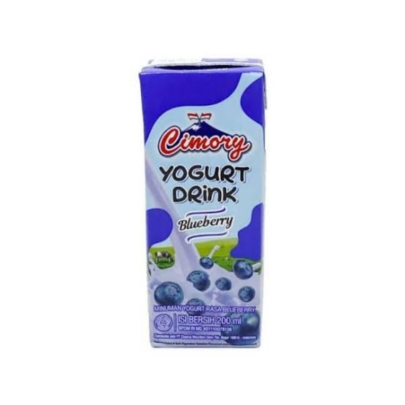 

cimory yogurt drink blueberry mixed fruit kardus isi 24 pcs