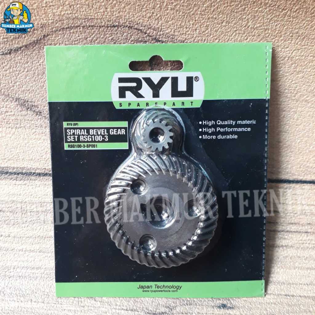 Shp1 Gear Mesin Gurinda Gerinda Grinda RSG100-3 RSG 100 3 Ryu Set