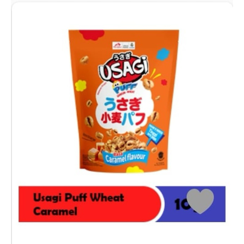 

USAGI Puff Wheat snack Caramel 8x10gram