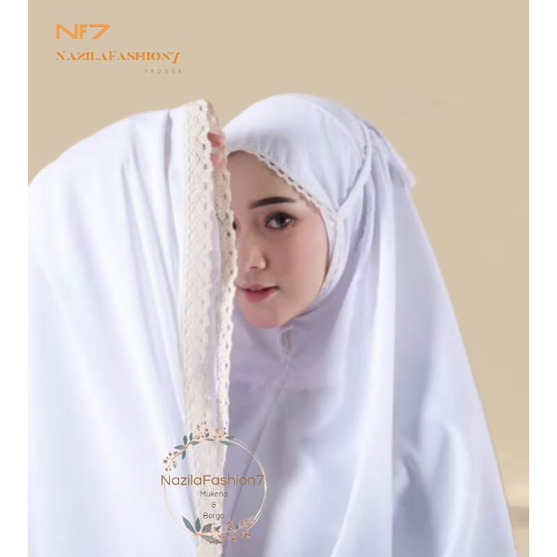 Nazila Mukena Traveling dewasa 2 in 1 Katun Mikro Premium
