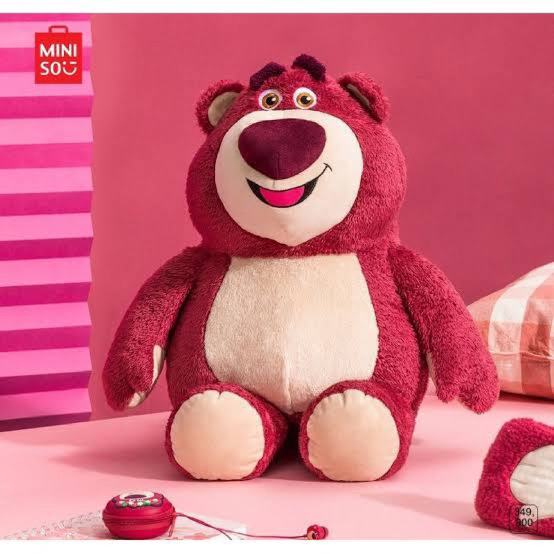 Boneka Lotso Miniso / Boneka Beruang Miniso