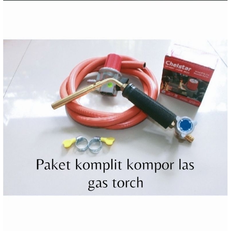 kompor las gas torch Lpg fullset