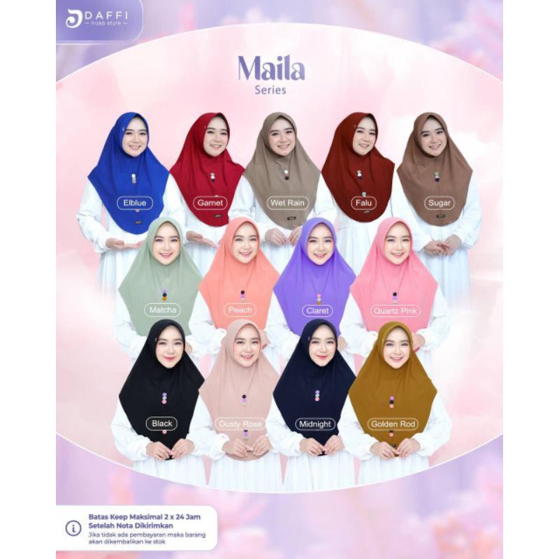 MAILA daffi series high twist parfum limited stok