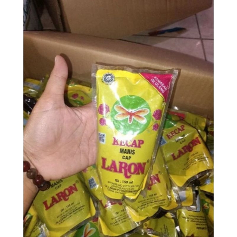 

Kecap Laron 150 ml / Kecap Manis Kedelai Hitam Cap Laron