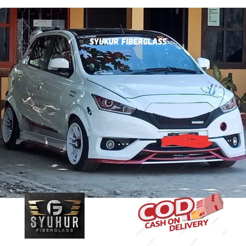 Cover Headlame Eyelid Datsun Go Datsun Go+ Dansun Go Panca Non Facelift Free Perekat