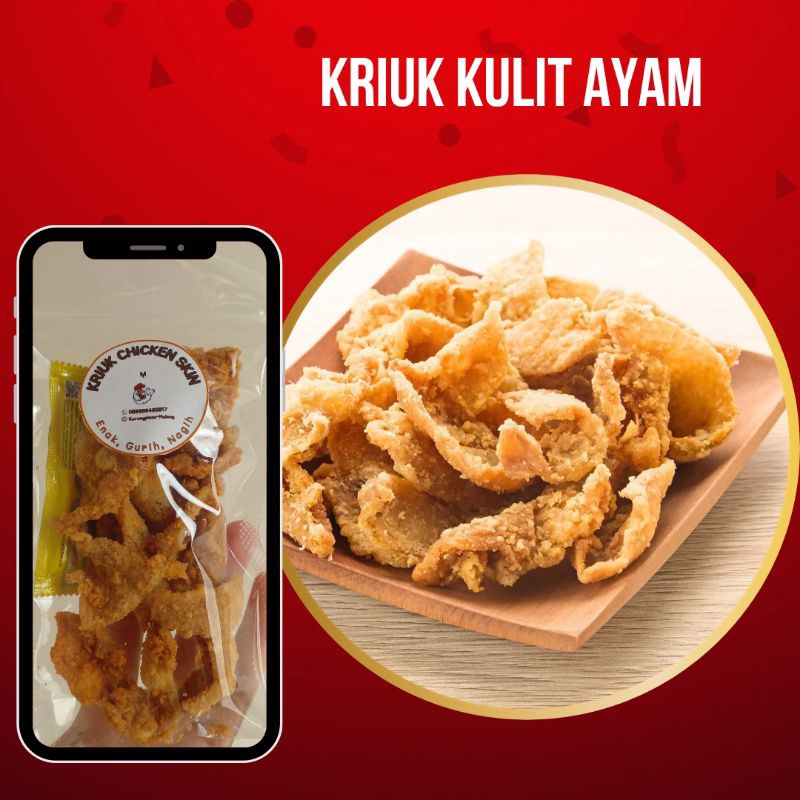 

kriukkk kulit ayam