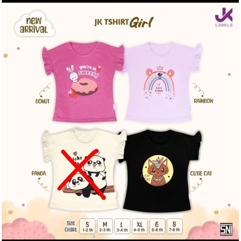 

JK label ta shirt girl