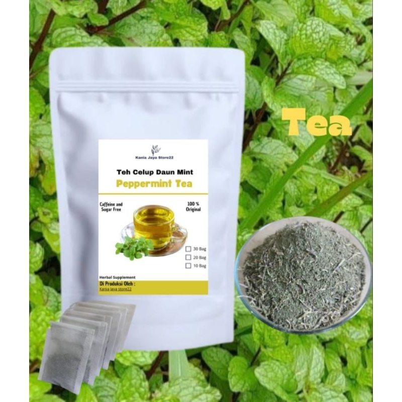 

Teh Peppermint Isi 30 Tea Bag Daun Mint Tea