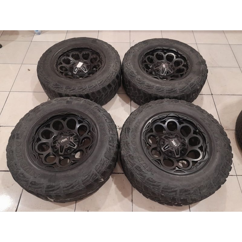 Velg Mobil HSR BAJO Baut 6 PCD 6X139 R17X9 + BAN 265 70 R17