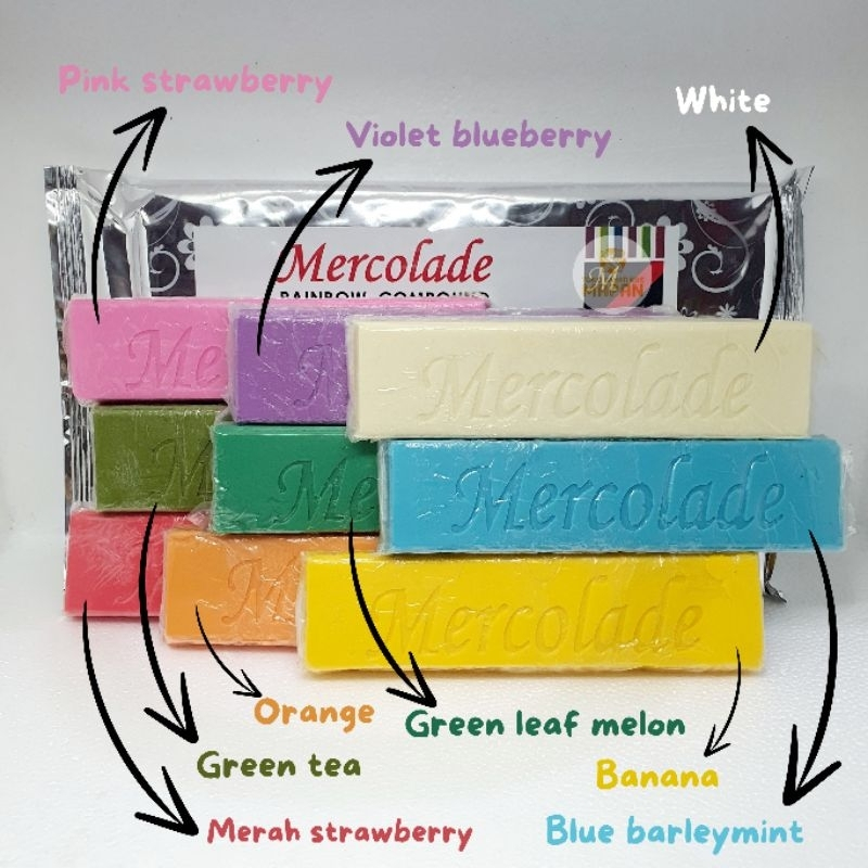 

Mercolade Warna Warni Rainbow Repack + --250