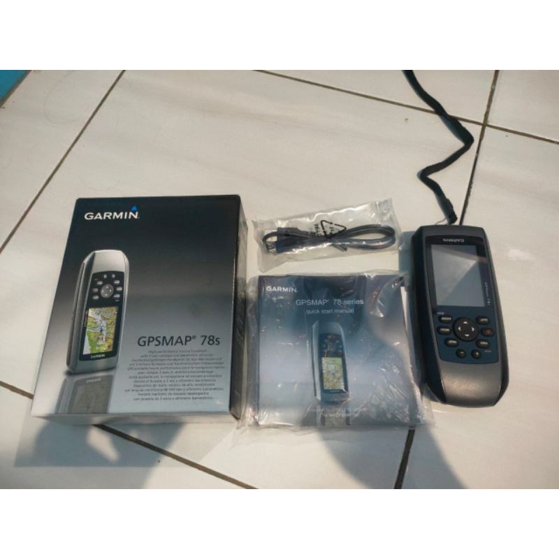 gps Garmin 78s kengkap bekas garmin 78s