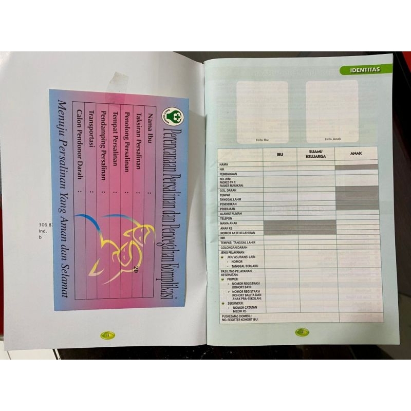 Buku kesehatan KIA ibu dan anak edisi terbaru cetakan edisi 2023