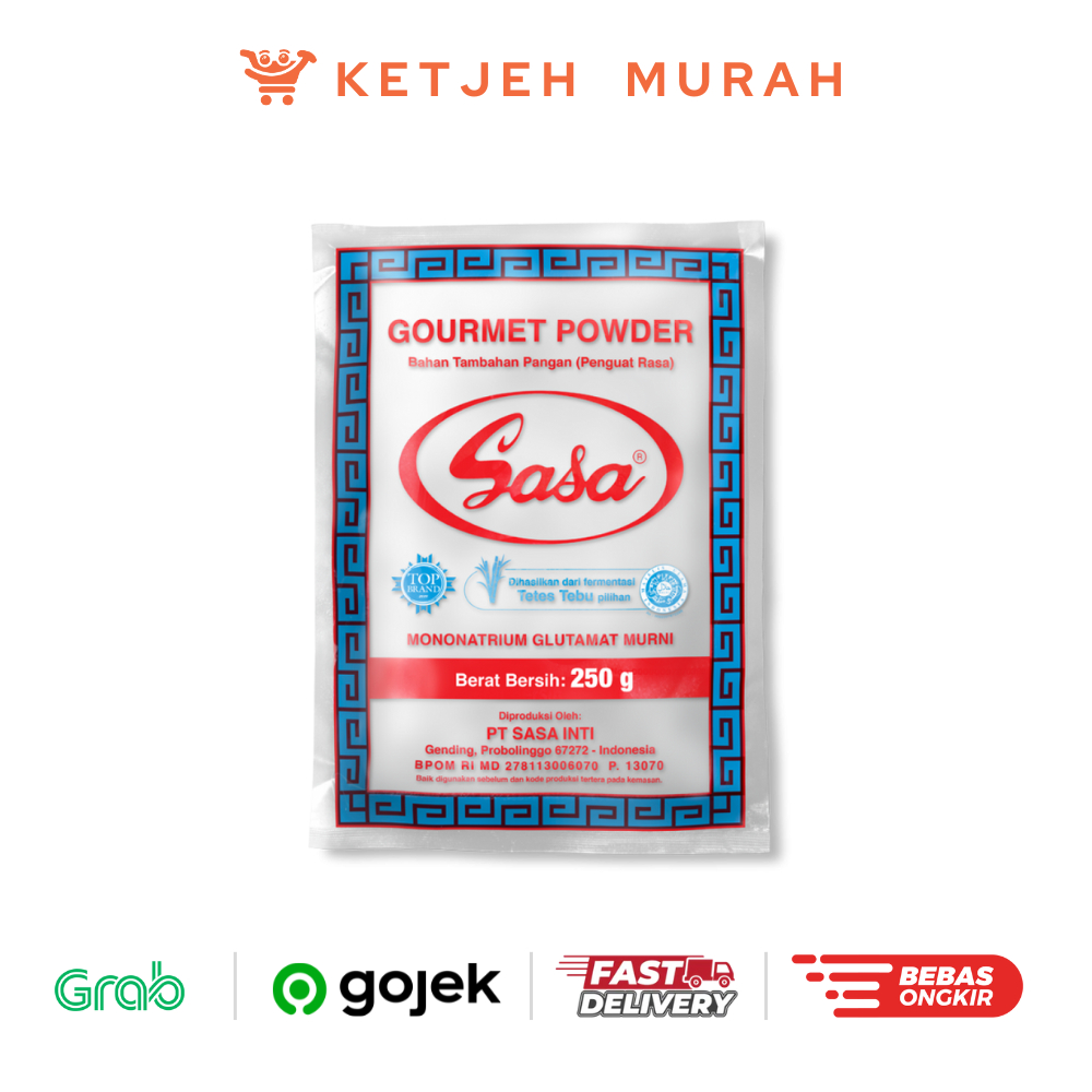 

Micin Sasa / Penyedap Rasa / Vetsin Sasa 250 Gram