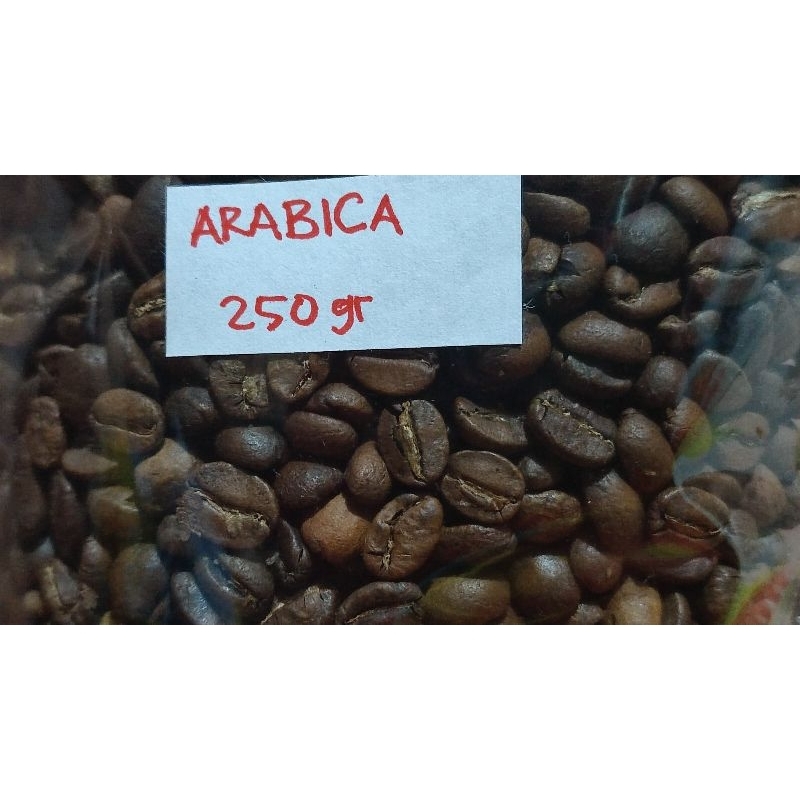 

Kopi Asli Arabica 250gr (Biji Sangrai)