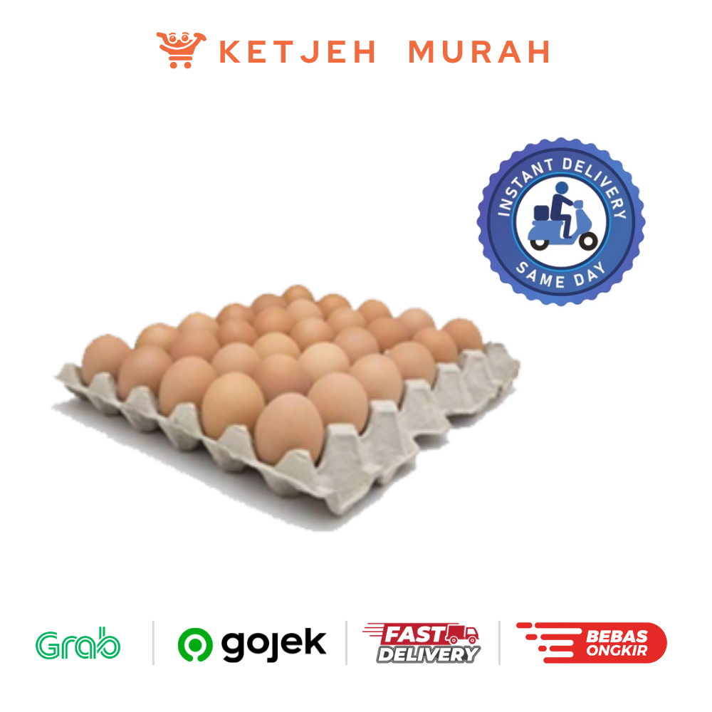 

Telur Ayam Negeri 1 KG [Only Instant dan Sameday]