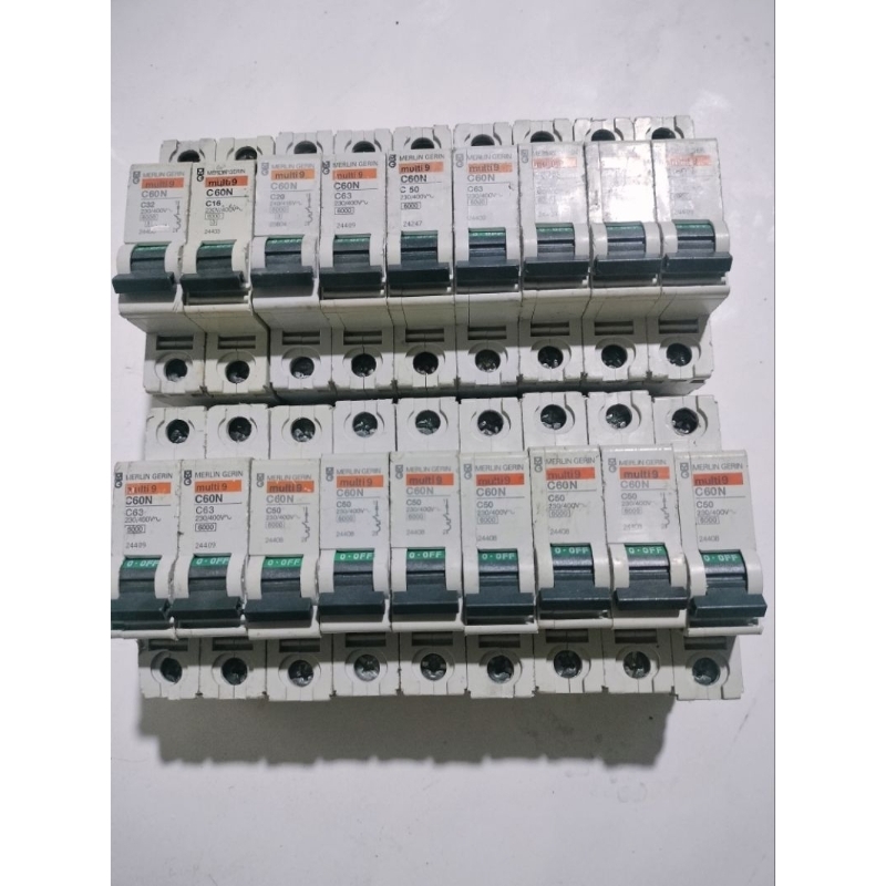 MCB MERLIN GERIN 1PHASE 50A 63A