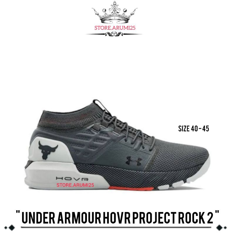 Sepatu Under Armour Hovr Project Rock 2