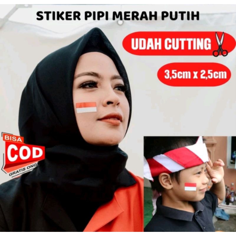 

Stiker pipi (isi 50pcs) kemerdekaan 17 Agustus dirgahayu Indonesia