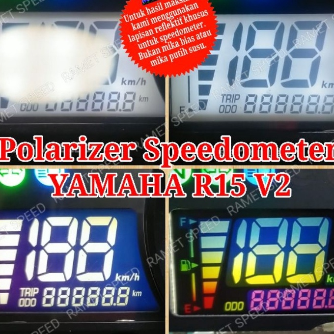 KI3 Polarizer speedometer yamaha R15 V2 polaris speedometer r15 v2