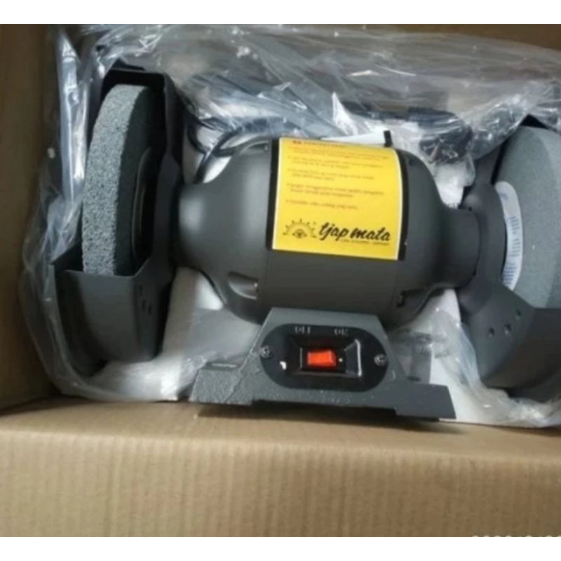 mesin gerinda duduk 8 inch tjap mata original germany bench grinder 8 inch
