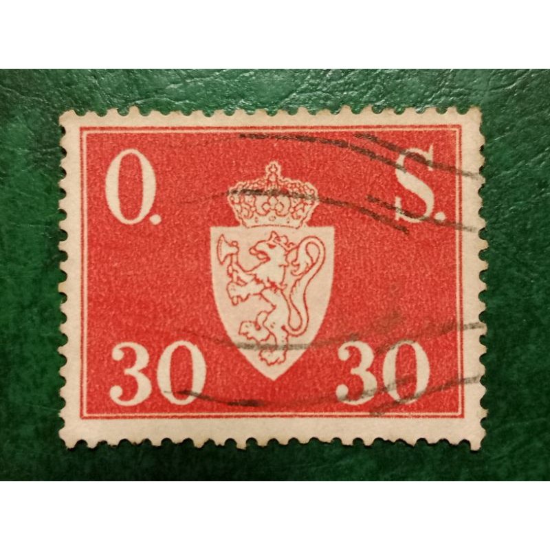 

Prangko Norwegia 30 ORE tahun 1951 USED