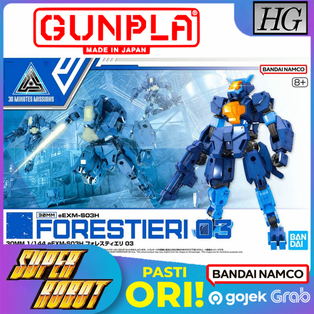 BANDAI 30MM 1/144 eEXM-S03H FORESTIERI 03 - 30 Minutes Mission