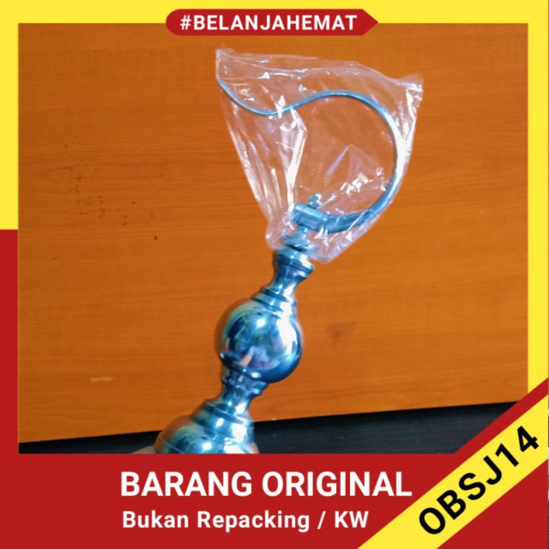 gantungan dan pion stainless silver kandang sangkar lovebird lb