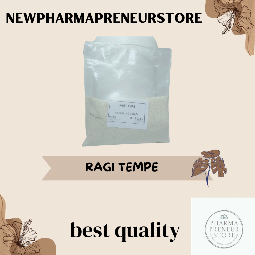 

RAGI TEMPE REPACK 50 GRAM ( 2 PCS) BEST QUALITY