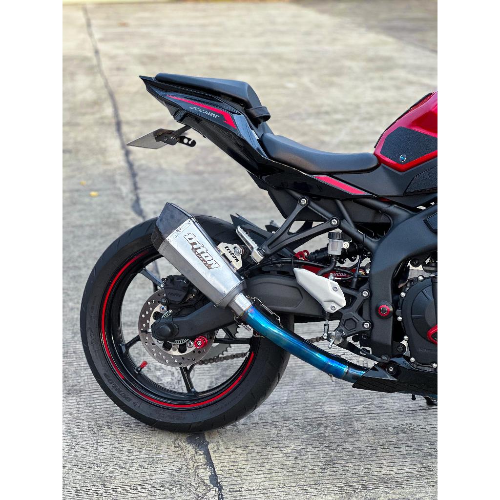Knalpot kawasaki zx25r-kawasaki zx25rr Triton full system