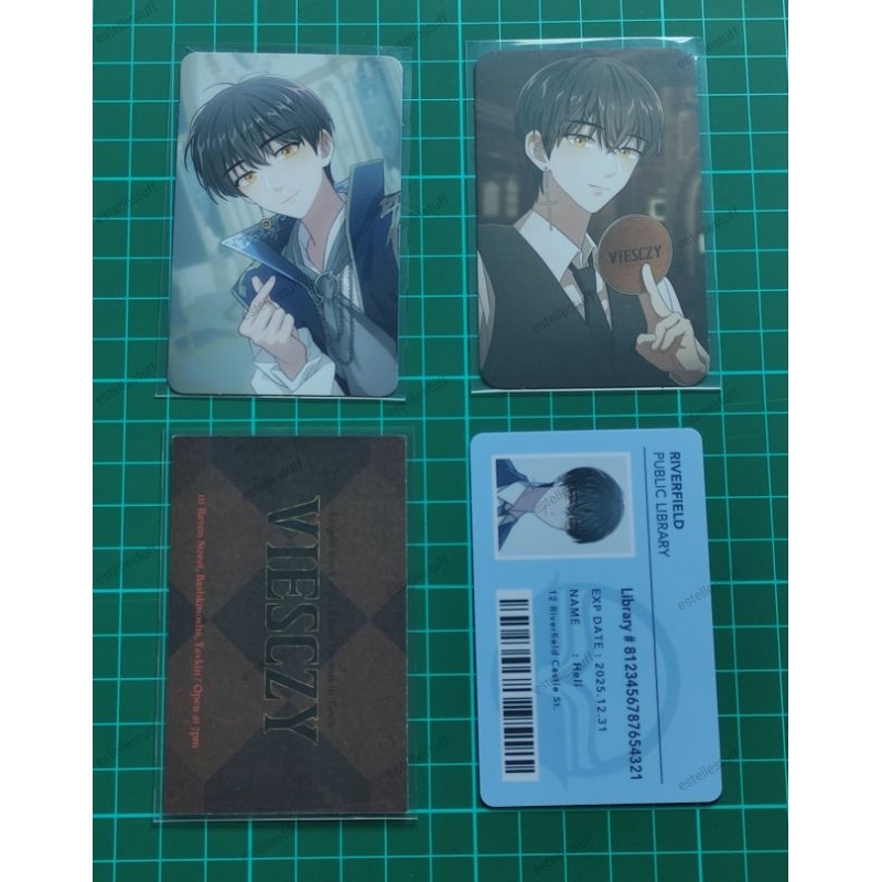 Dark moon official photocard set (Baca Deskripsi)