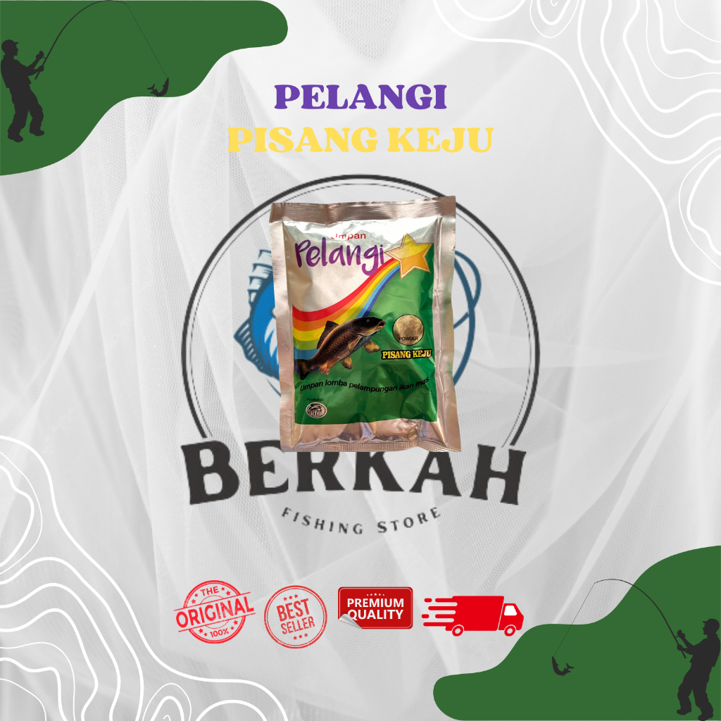DJEMPOL PELANGI PISANG KEJU - UMPAN PANCING