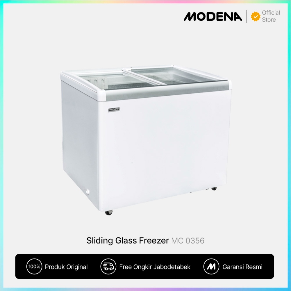 MODENA Sliding Glass Freezer - MC 0356