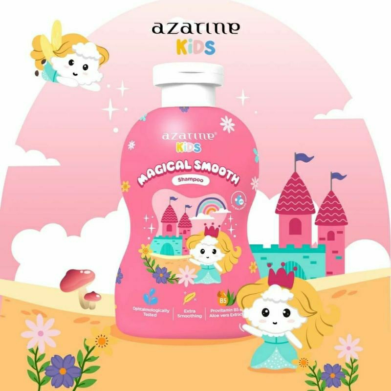 Azarine Kids Magical Shampoo Shampoo Anak-anak With Natural Ingredients 300ml